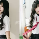 清純小校花「甄兒」超想轉大人！私下約男同學回家「探索身體」！